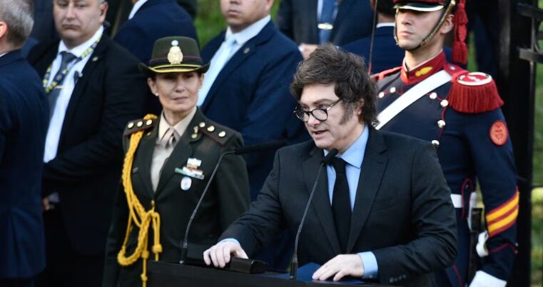 ARGENTINA MILEI VISITA.