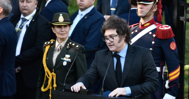 ARGENTINA MILEI VISITA.