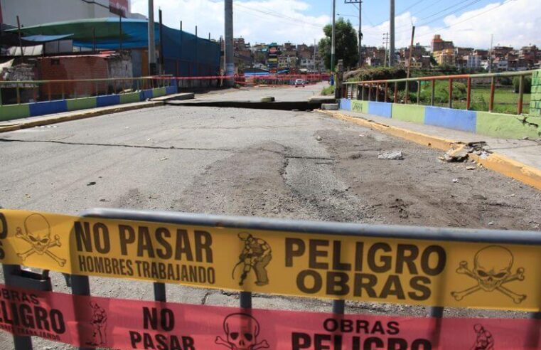 Comerciantes afectados por cierre prolongado del puente Ernesto Gunther