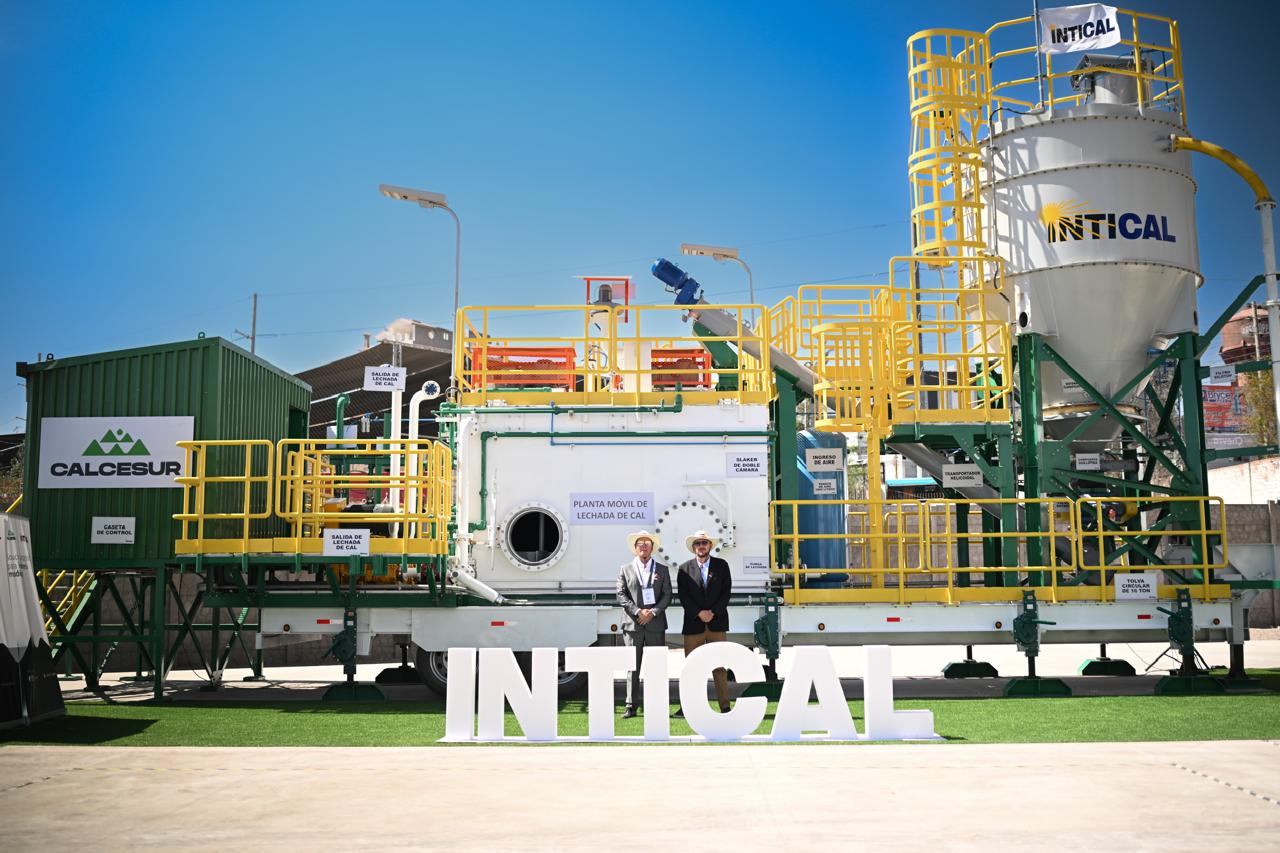 Primera planta móvil de lechada de cal: tecnología que revoluciona la minería