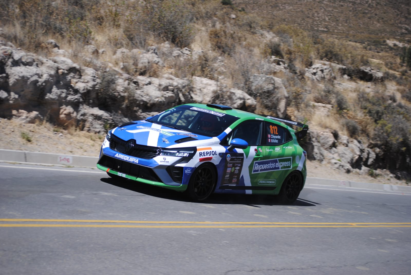 Arequipeño Carlos Fernández ganó el Rally Hornillos que organizó el ACA