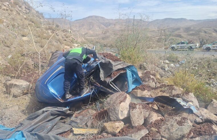 Un muerto y un herido en accidente en la vía Arequipa–Puno