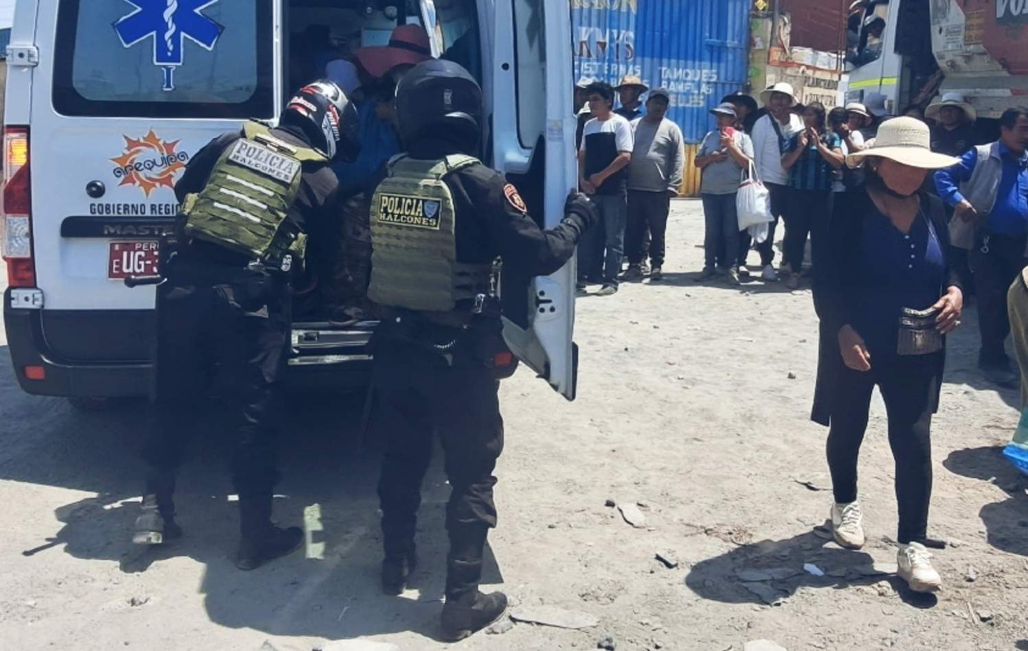 Adulta mayor muere atropellada en vía Arequipa–Yura