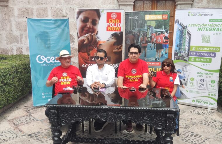 Carrera 5K y 10K busca recaudar fondos para vacunación contra la polio