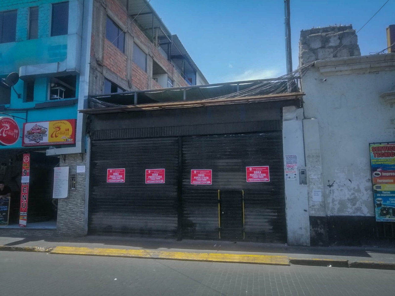 Municipio vuelve a sancionar construcción ilegal en Cercado