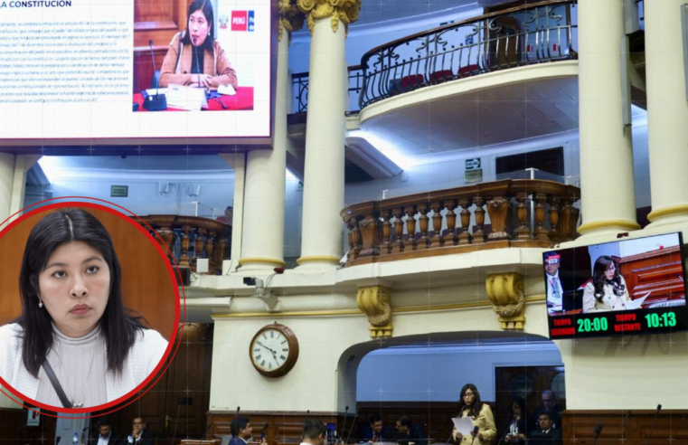 Aprueba inhabilitar por 10 años a Betssy Chávez para cargos públicos