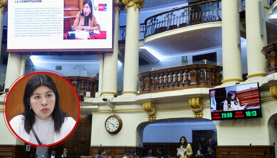 Aprueba inhabilitar por 10 años a Betssy Chávez para cargos públicos