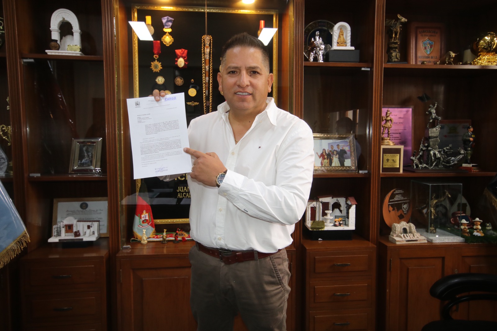 CAYMA Y ALTO SELVA ALEGRE IMPULSAN CONVENIO PARA HACER REALIDAD LA VÍA DEL LONCCO