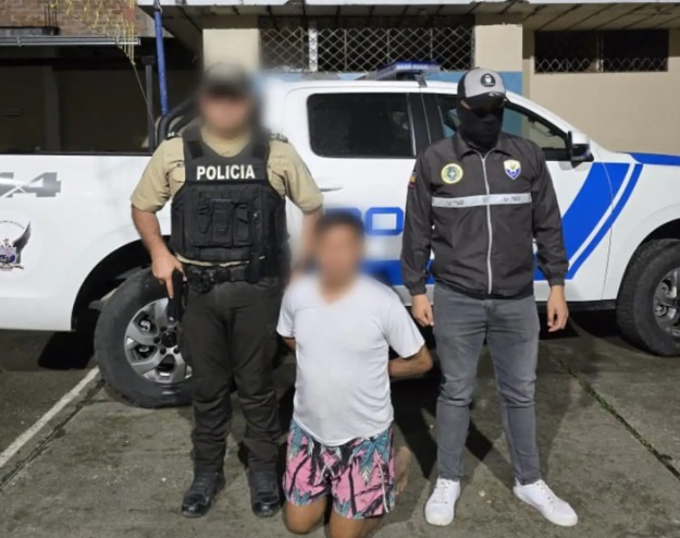 ECUADOR DELINCUENCIA CAPTURA.
