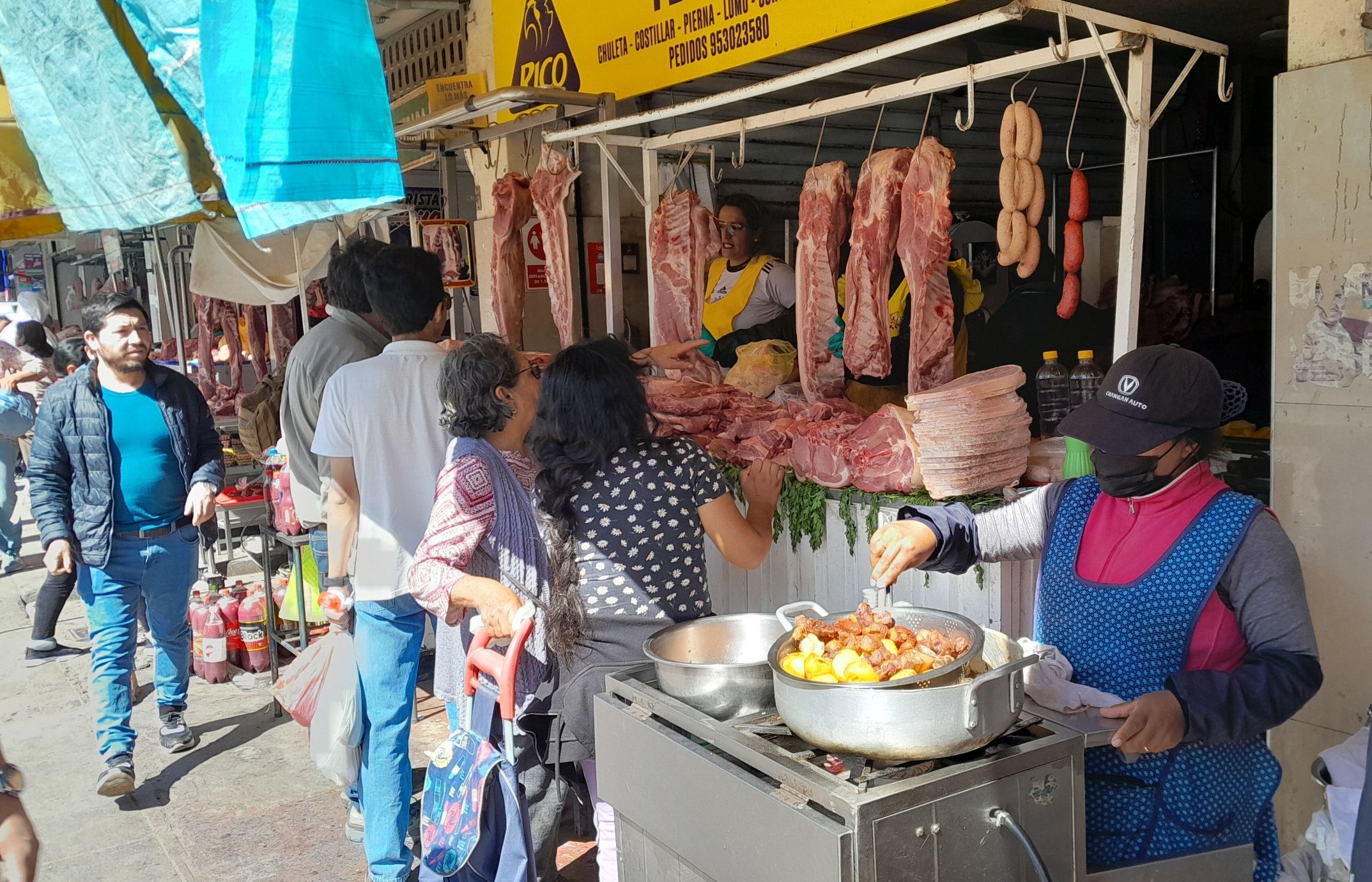 Alta demanda de carne de cerdo tras triunfo del pan con chicharrón