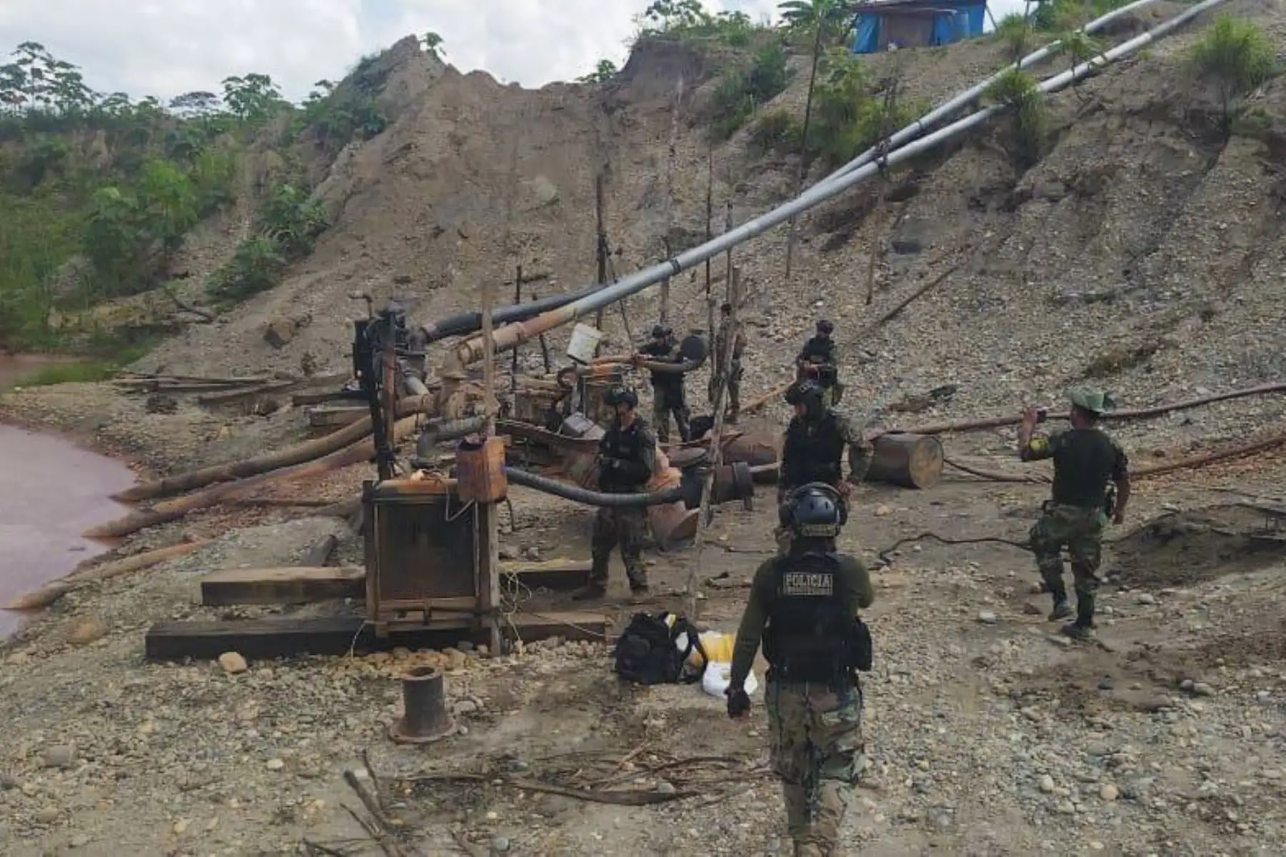 PCM: este año se incautaron más de S/ 2 000 millones de minería ilegal