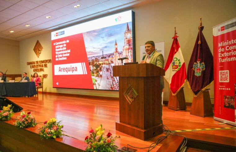 En Arequipa iniciarán gestiones para impulsar actividad turística