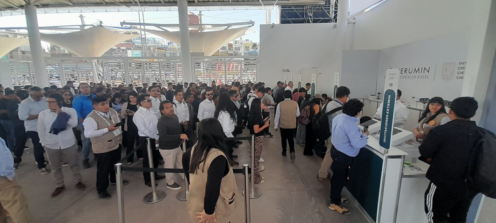 Más de 32 mil llegaron a Arequipa por Perumin 37