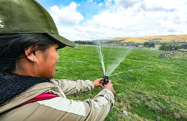 Midagri anuncia ejecución de diez proyectos de riego tecnificado