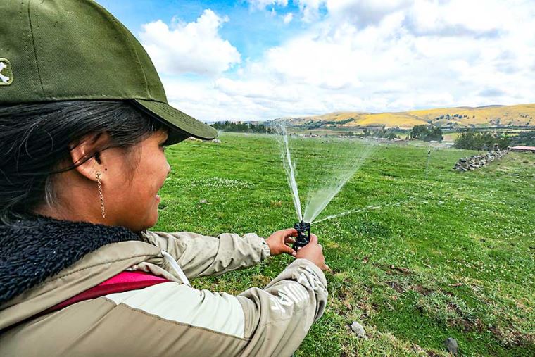 Midagri anuncia ejecución de diez proyectos de riego tecnificado