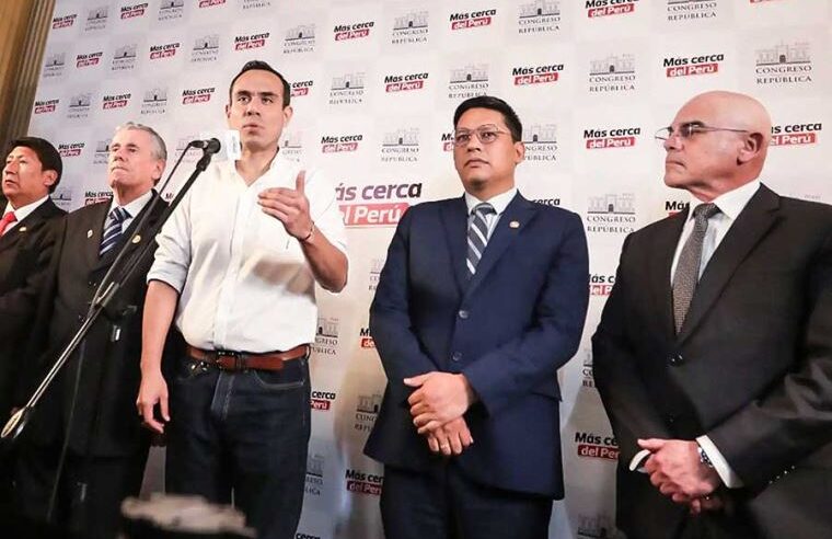 José Jerí coordina con premier nueva política de puertas abiertas