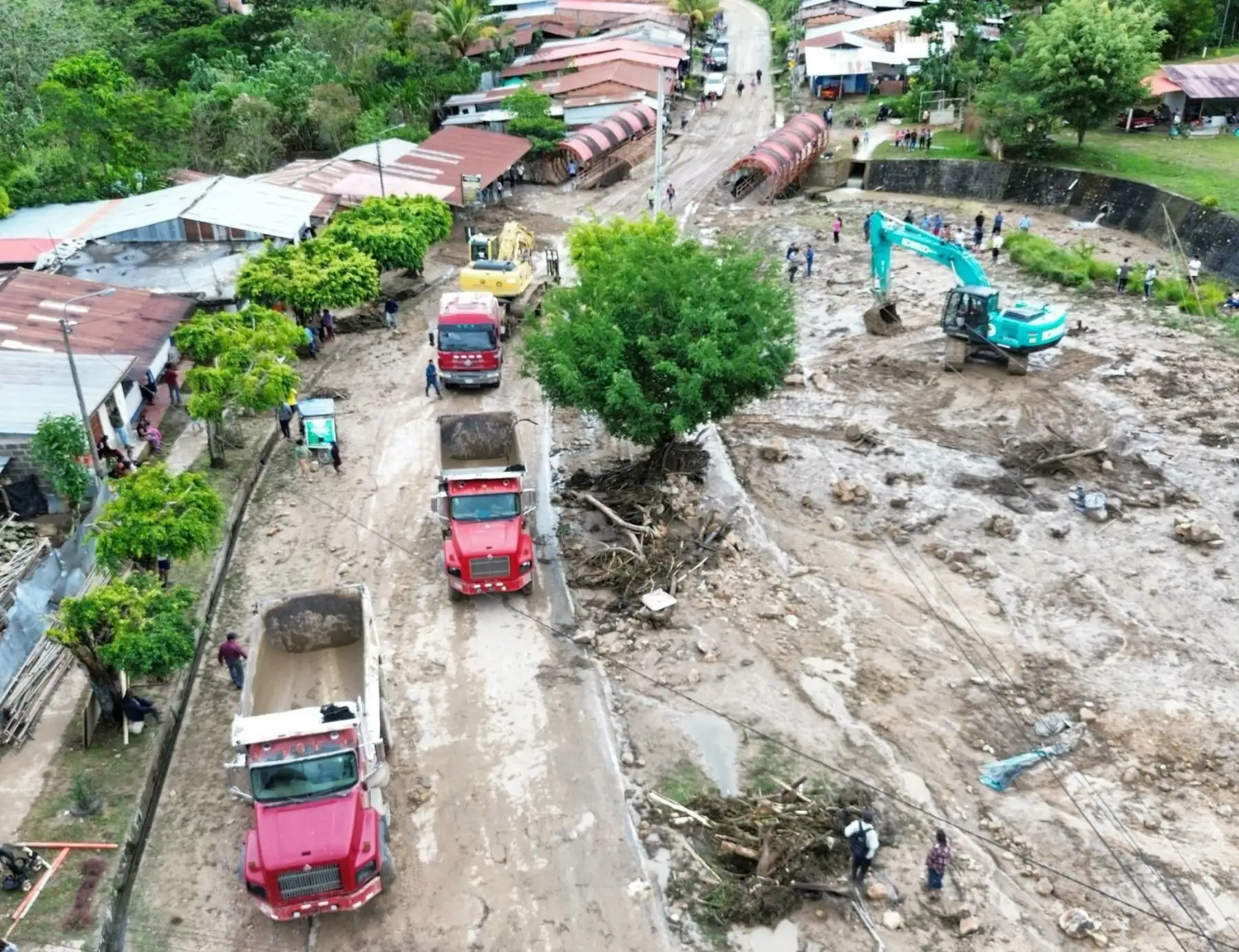 Lluvias intensas causan huaico y activación de quebrada en Jepelacio