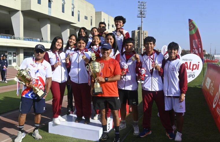 Arequipa conquista el atletismo en los Juegos Nacionales