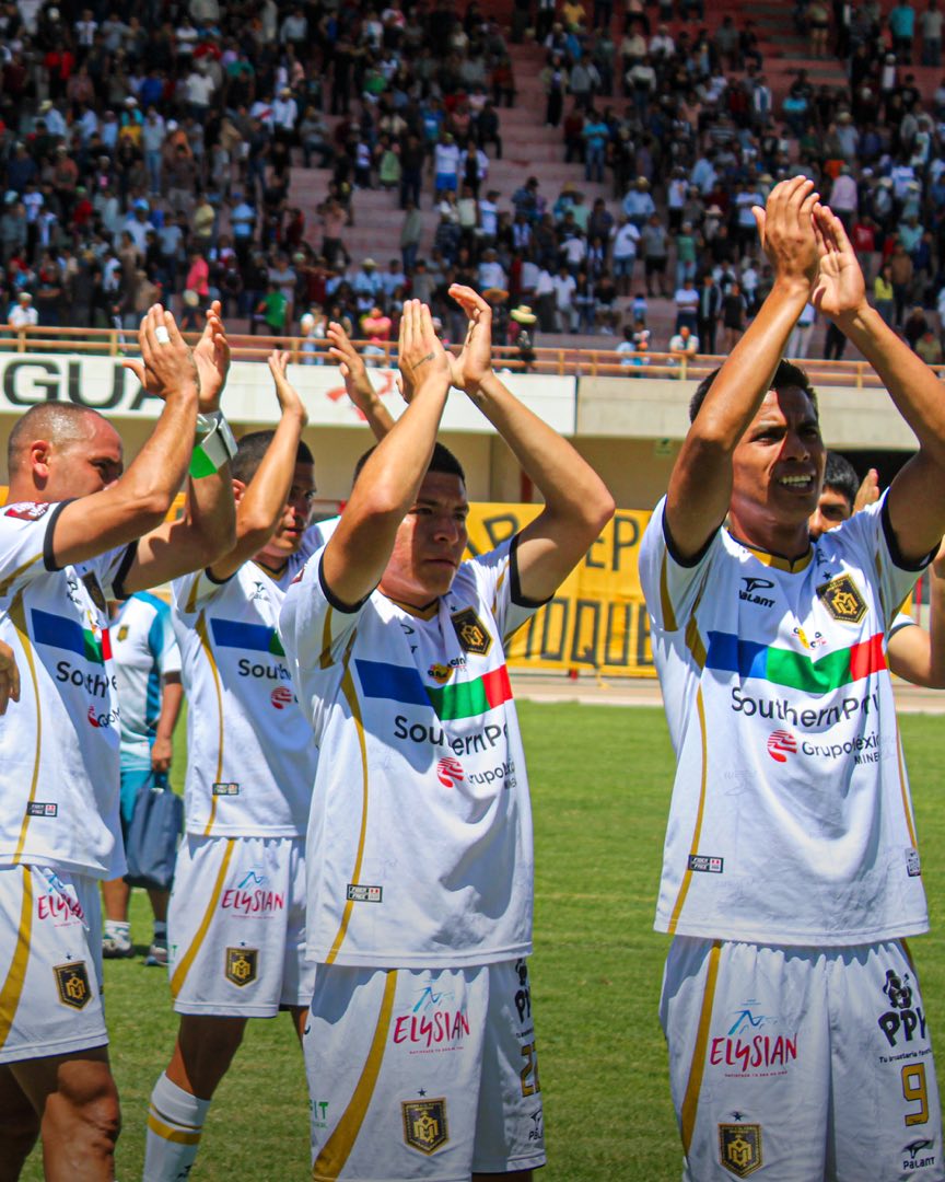 Moquegua a dos partidos de volver a la división profesional