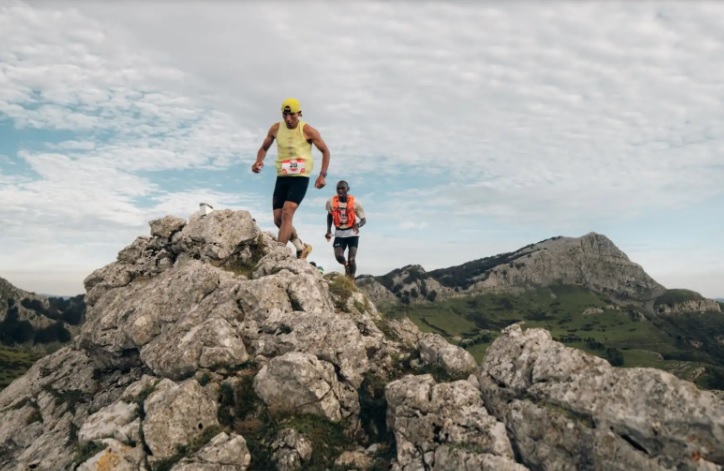 Arequipeño José Manuel Quispe en la final del Skyrunner World Series