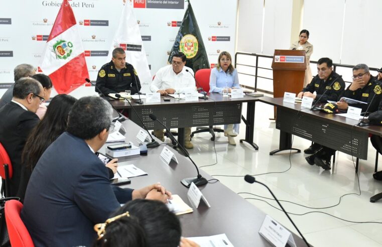 Ministro del Interior: seremos implacables contra la extorsión