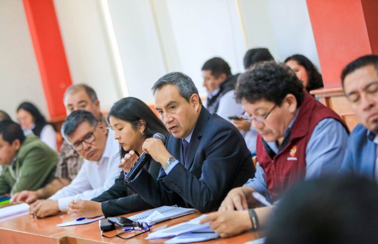 Consejo Regional cita al gerente general del GRA por retrasos en obras viales