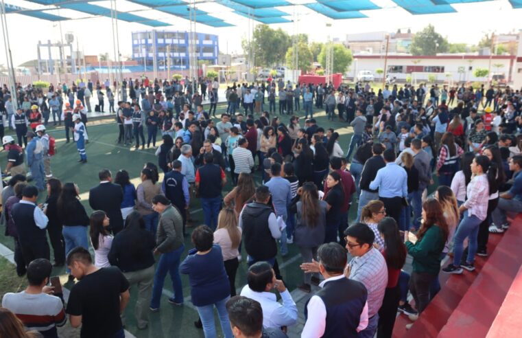 Coordinan acciones para Tercer Simulacro Nacional Multipeligro