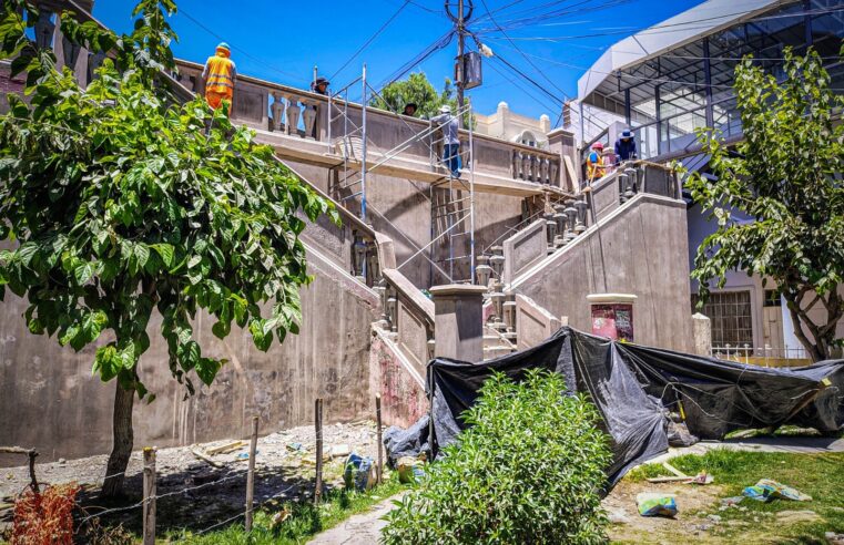 Reparan barandas dañadas en Salaverry y Ronda Tarapacá