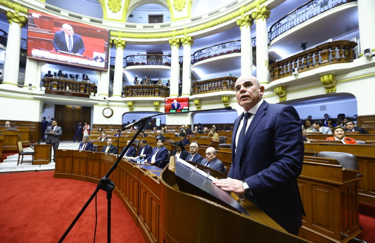 Pleno del Congreso otorga el voto de confianza al gabinete  Álvarez