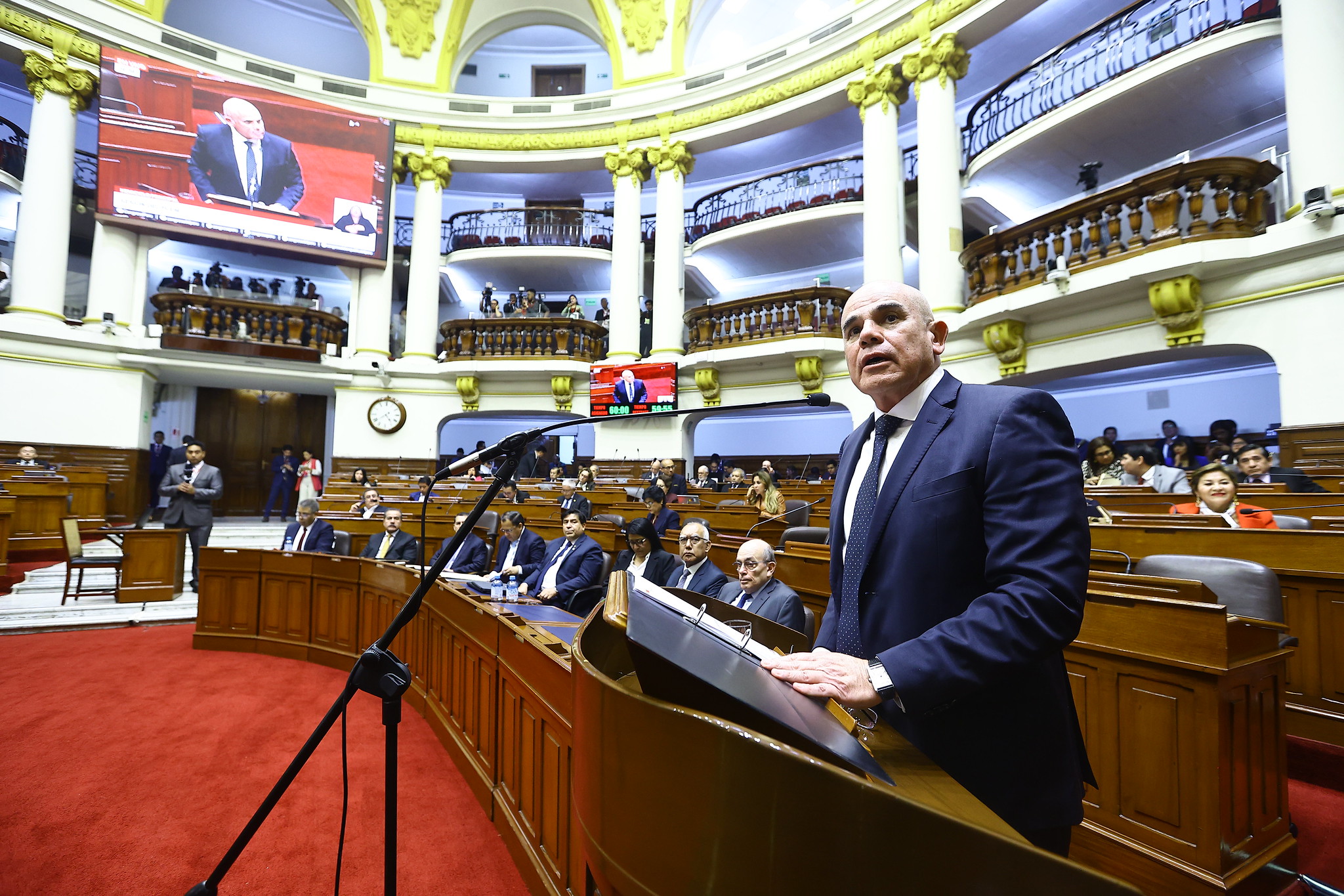 Pleno del Congreso otorga el voto de confianza al gabinete  Álvarez