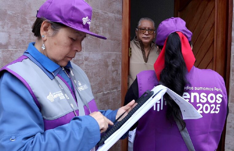 En Arequipa lograron censar el 92.3 % de las viviendas