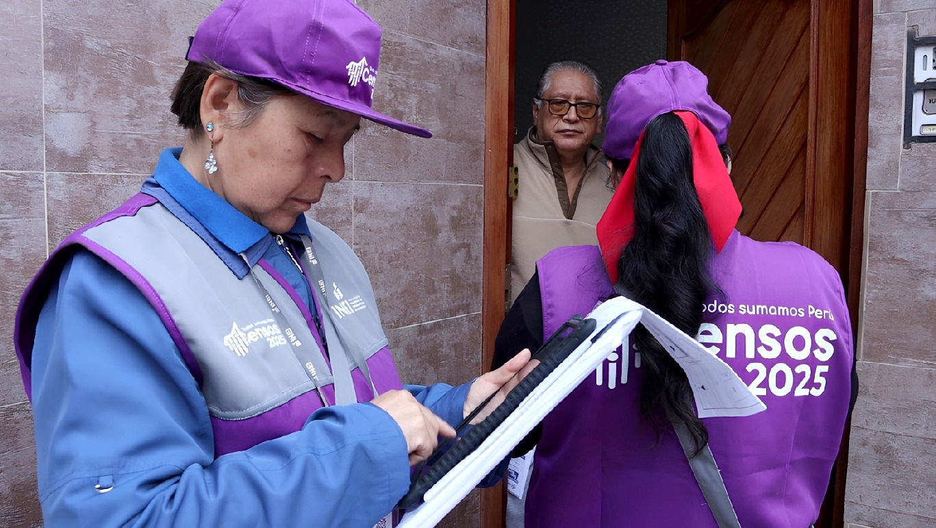 En Arequipa lograron censar el 92.3 % de las viviendas