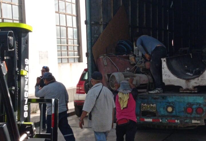 Eliminan 10 t de residuos eléctricos y electrónicos para construir el Iren Sur