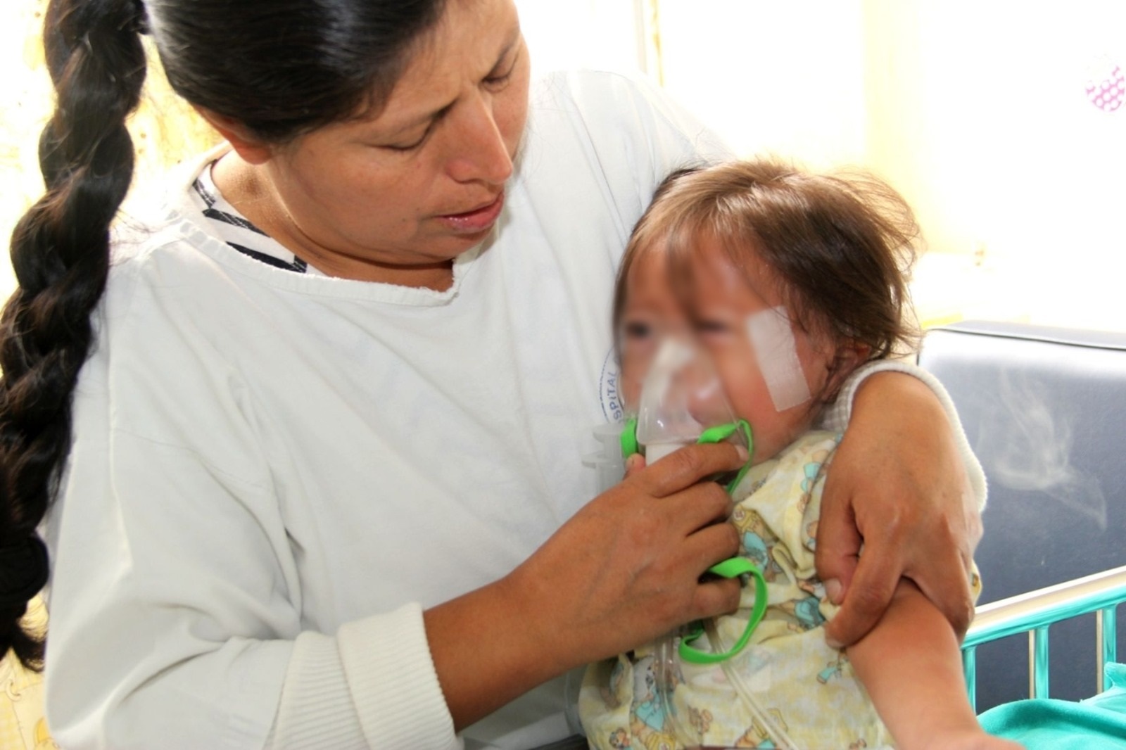 Aire contaminado dispara casos de asma infantil