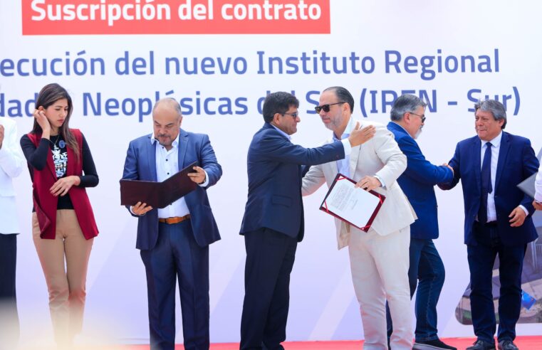 ANIN y empresa privada firman contrato para construir nuevo Iren Sur