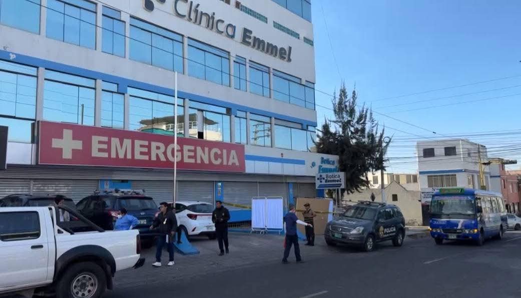 Investigan muerte de persona que cayó desde el cuarto piso de la clínica Emmel