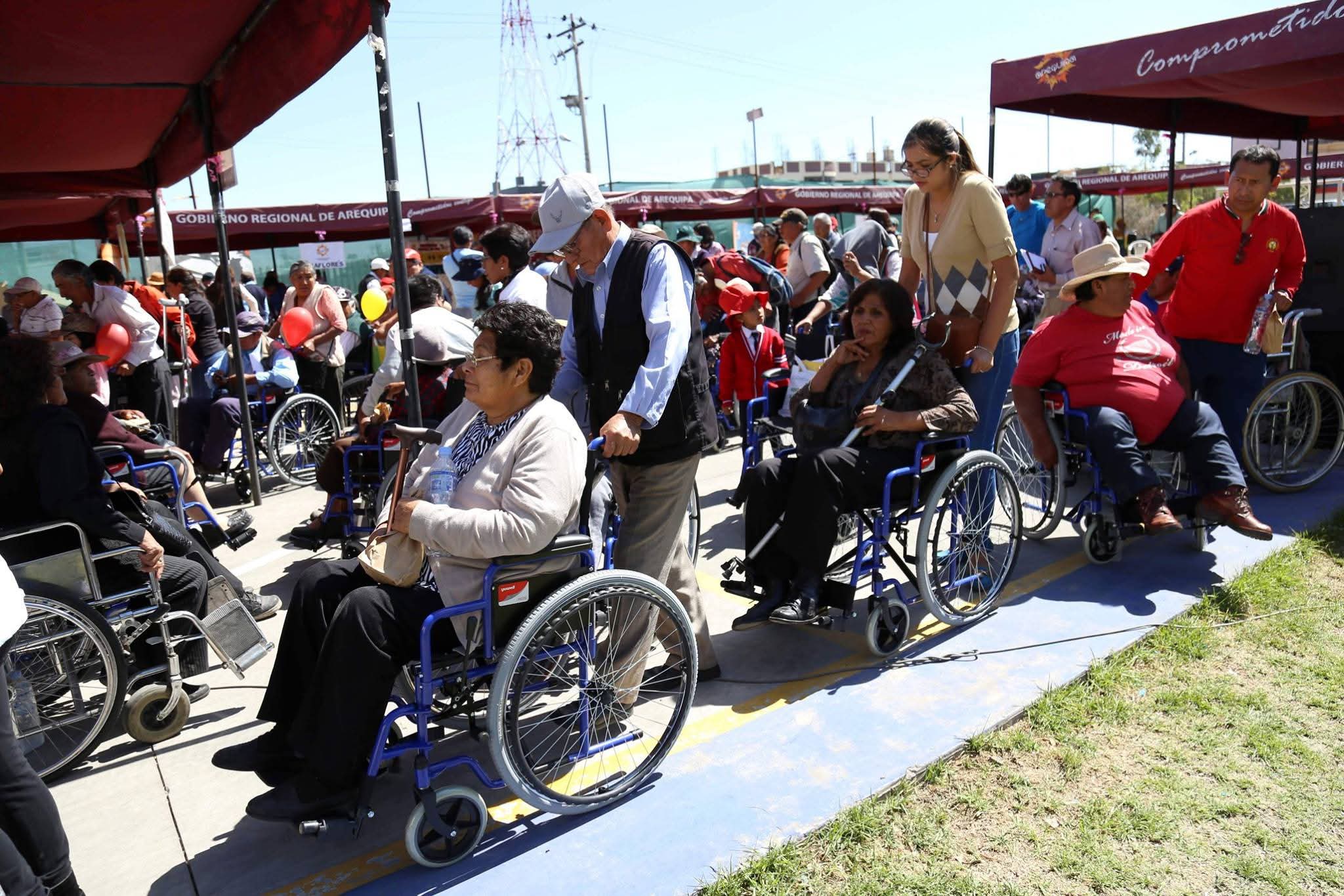 Se estima que en Arequipa hay más de 172 mil personas con discapacidad