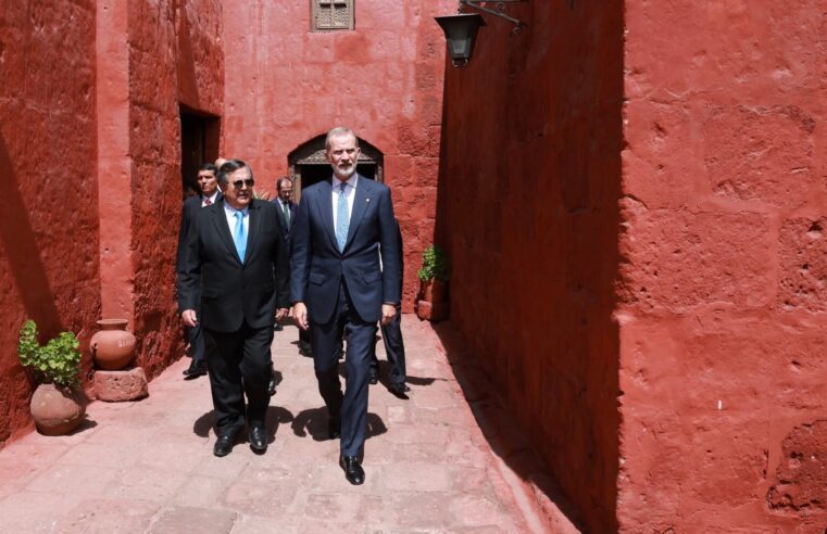 Así fue la visita del Rey Felipe VI en Arequipa
