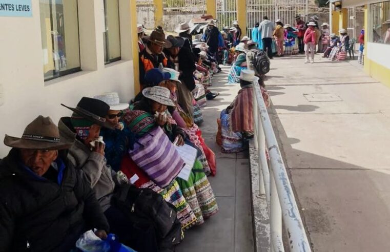 Chivay: realizaron campaña para detectar catarata en adultos mayores