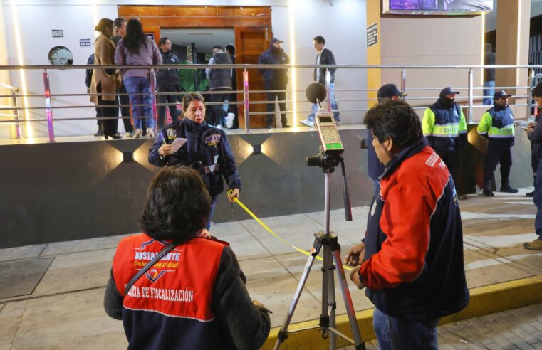 Controlan emisión de ruidos en Av. Dolores