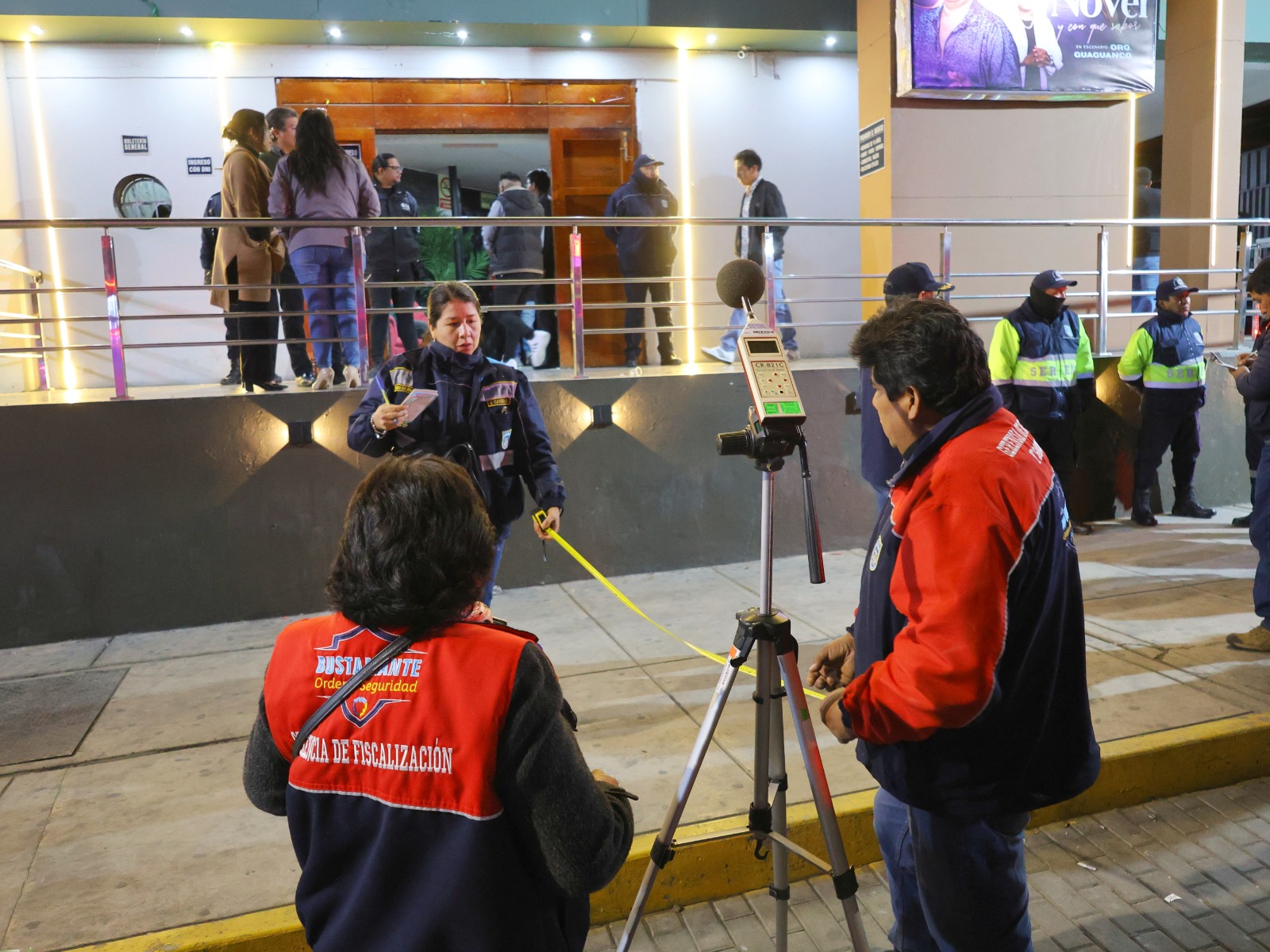 Controlan emisión de ruidos en Av. Dolores