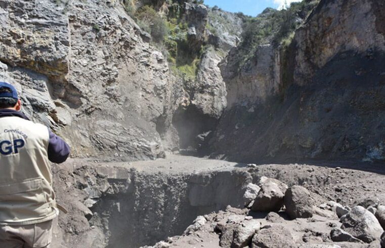 Arequipa refuerza su seguridad ante los lahares del Misti