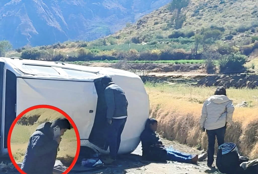 UGEL Norte abre investigación tras volcadura de camioneta en Cotahuasi
