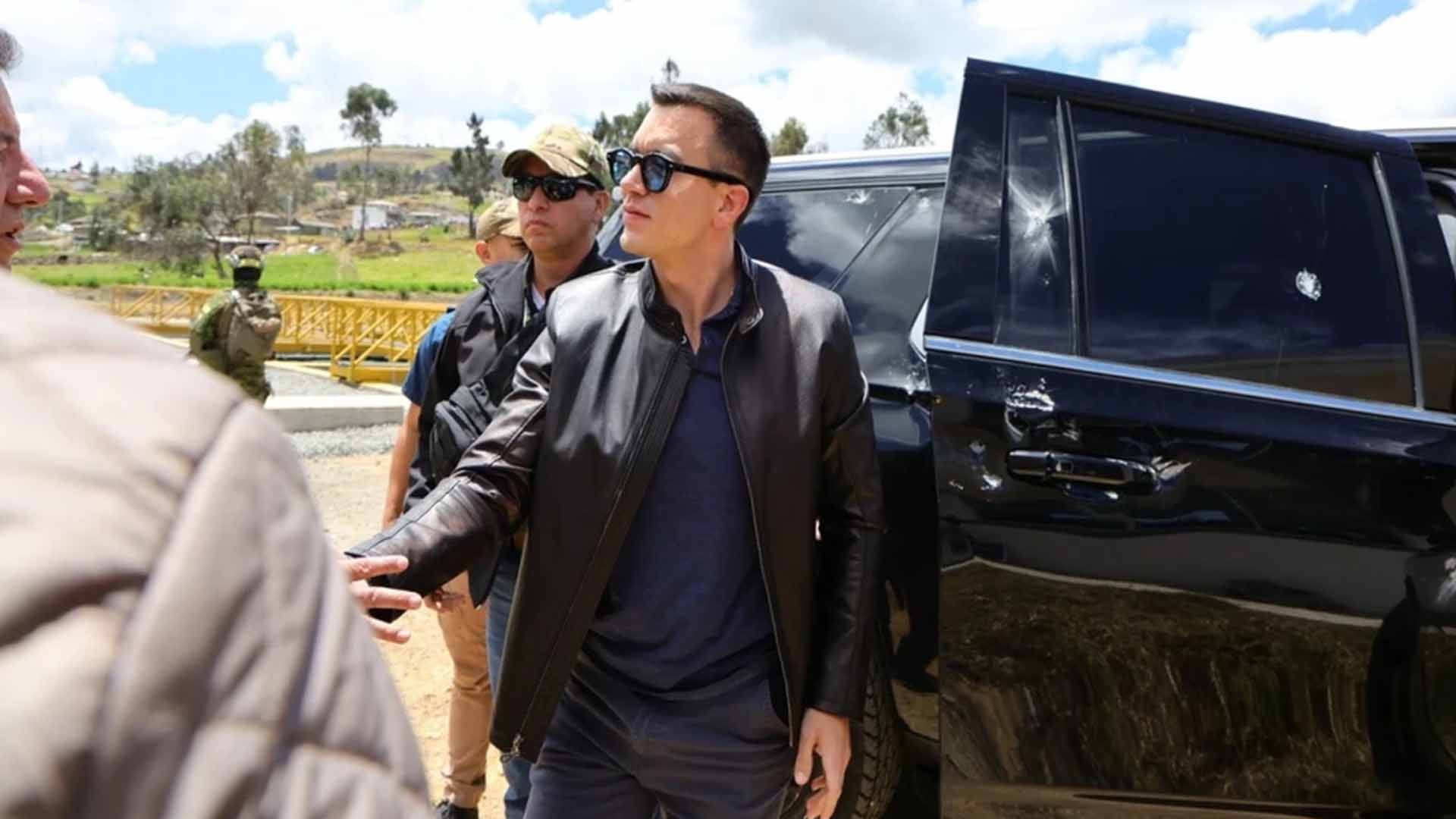 Denuncian «tentativa de asesinato» contra el presidente Noboa