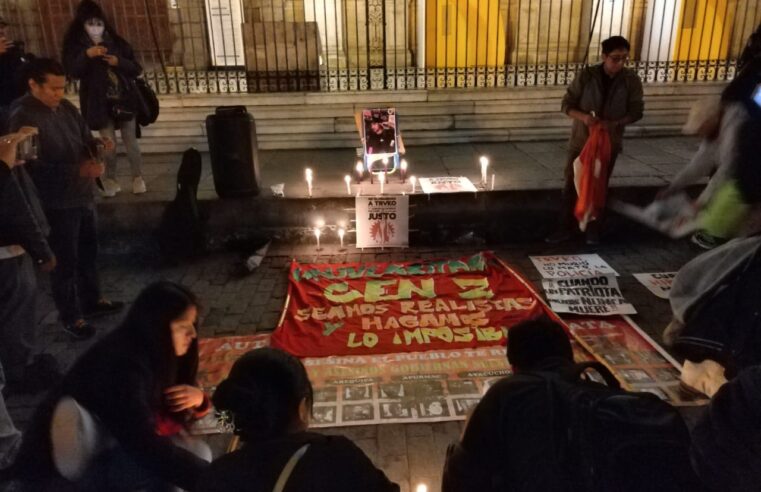 Vigilia en Arequipa por joven fallecido durante movilización