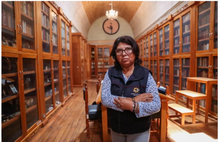 Nelly Miranda, elegida por Vargas Llosa para proteger sus libros