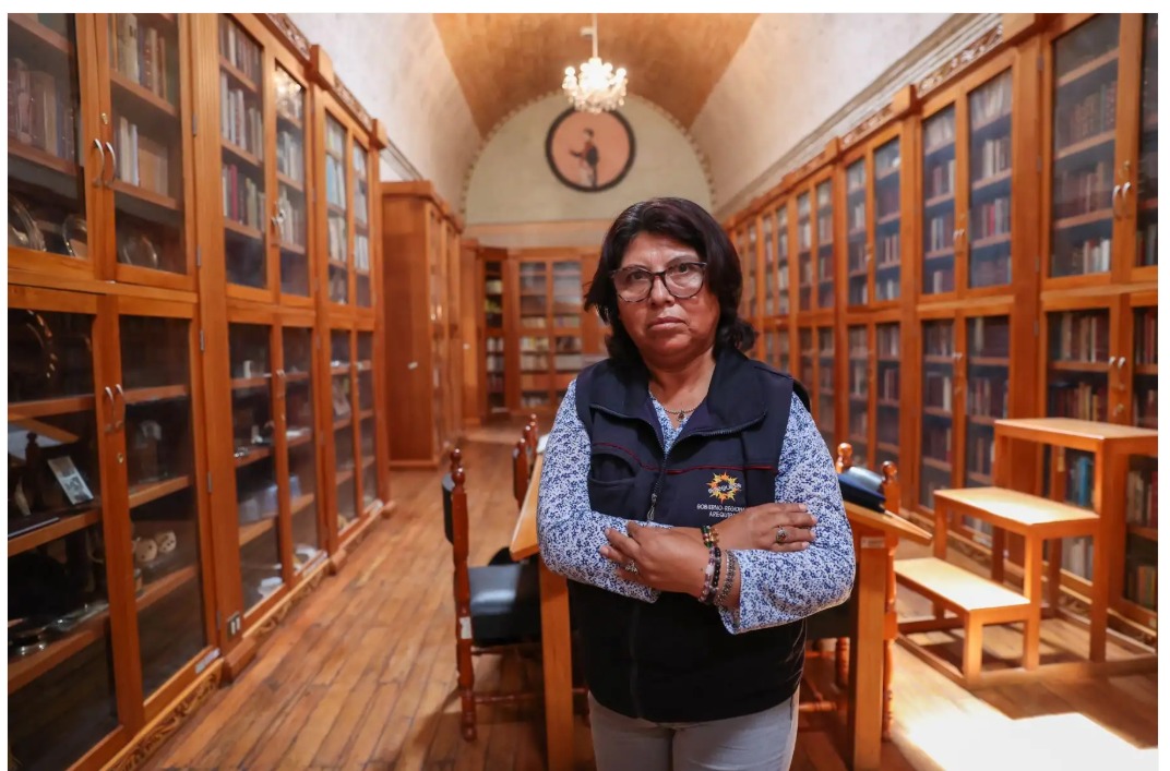 Nelly Miranda, elegida por Vargas Llosa para proteger sus libros