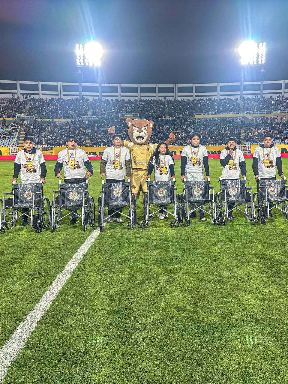 Cuarta entrega de sillas de ruedas tuvo Cusco FC, ejemplo