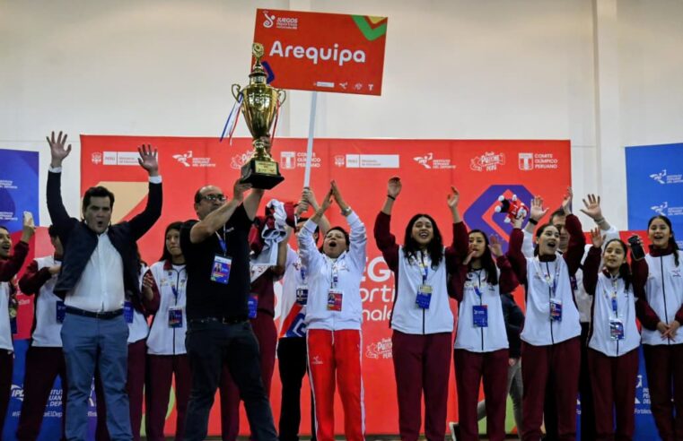 Arequipa logró 54 medallas en los Juegos Deportivos Nacionales