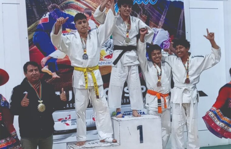 Uchumayo destacó en torneo nacional de judo en Cusco